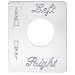 Peterbilt Fuel Left/Right Switch Plate