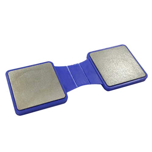 Fityle Ice Skate Blade Hockey 1200/600#Grit Sharpener Sharpening Stone 25x25x75mm - Thumbnail 5