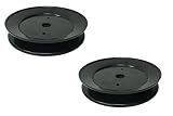 Pack of 2 Spindle Pulley Replaces 153535 173436 129861 177865 (2)