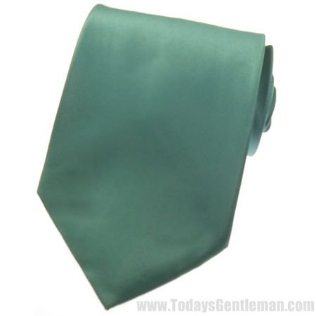 BRAND NEW Mens Necktie SOLID FOREST GREEN Neck TIE