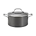 Circulon Genesis Hard Anodized Nonstick Cookware Pots and Pans Set, 10 Piece, Black