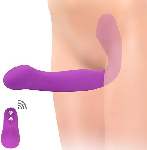 Qounfhy Vib on We Strapless Female for Personal Double Travel Share Product Strap Wireless Penetration Rabbit Strapon Funny Vibratio