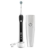 Oral-B PRO 2500 CrossAction - Cepillo eléctrico recargable, pack regalo edición Black