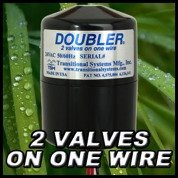 DOUBLER - 2 Valves on One Wire / Expand or Repair Your Irrigation System with Ease
