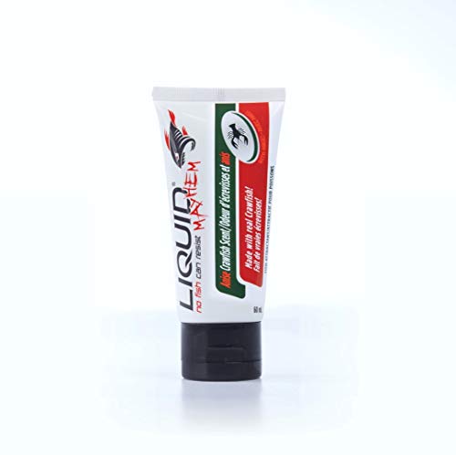 Liquid Mayhem Fish Attractant Anise Crawfish Scent 2 oz. Made with Real Crawfish and Infused with Powerful Bite Stimulants. Fish Strike Harder and Hold Onto Baits Longer!