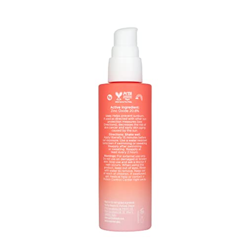 PACIFICA BEAUTY GLOW BABY SUPER LIT SPF 30 LOTION, SKINCARE, BROAD SPECTRUM, UVA/UVB SUN PROTECTION, ZINC OXIDE, MINERAL SUNSCREEN, FACE LOTION, TINTED MOISTURIZER, VEGAN, 1.7 FL OZ (1 COUNT)