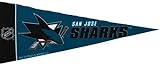 NHL Mini San Jose Sharks Pennant, (2-Pack)