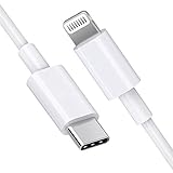 Suswillhit USB-C to Lightning Cable 3Ft Apple MFi Certified Power Delivery Fast Charger Cord Compatible with iPhone X/XS/XR/XS Max/8/8 Plus(3ft, White)