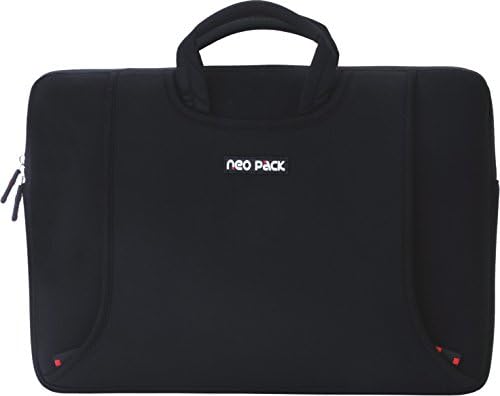 Neopack Handle Sleeve / Slim Bag for All 12 inch Laptops - Silver (HP, Apple Macbook, Sony, Samsung, Lenovo, IBM, Asus, Toshiba, Compaq, Acer)