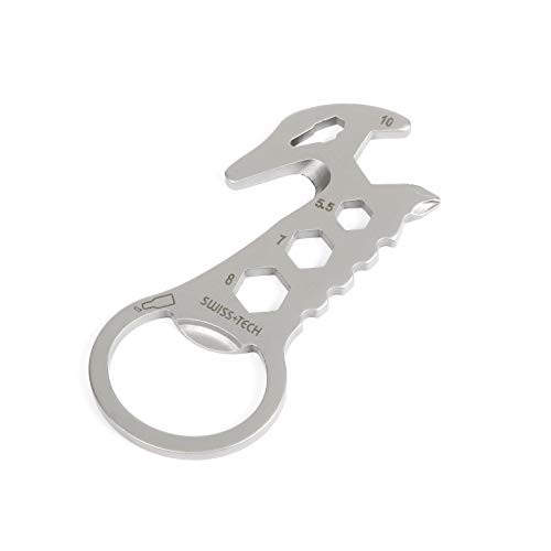 SwissTech 11-in-1 Every Day Carry EDC Multi-Tool Card Style 1 Pack ST029010