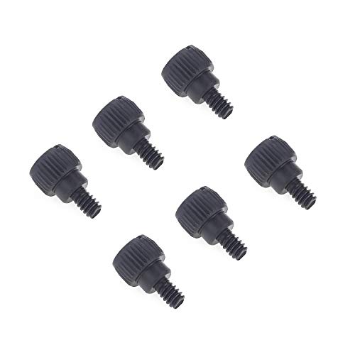 Favordrory 50 Pieces 632x5 Computer Case Thumb Screws, Black Pricepulse