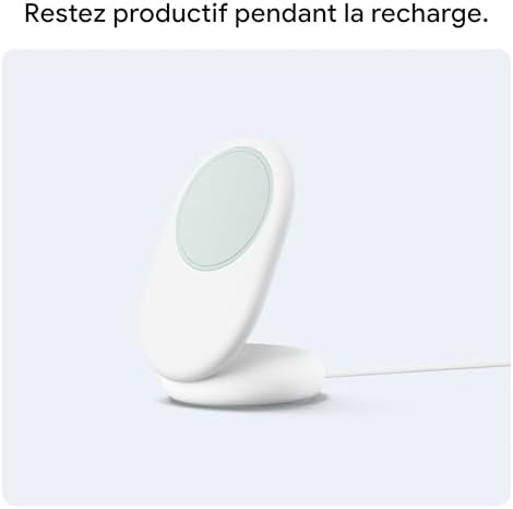 Chargeur Pixelsnap avec Stand – Chargeur sans Fil Qi2 25 W avec Socle (Made by Google)