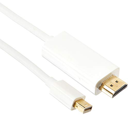 QVS 10ft Mini-DisplayPort/Thunderbolt to HDMI Digital Video Cable [MDPH-10]