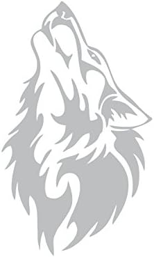 Wolf Howling (a) Die Cut Vinyl Decal Sticker