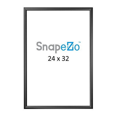 image for SnapeZo Poster Frame 24x32 Inches, Black 1.2