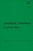 Aesthetic Ideology (Theory and History of Literature, Vol. 65) (Volume 65)