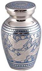 Wings of Love Keepsake Urn - Returning Home Mini Urn - Wings of Freedom Token Urn - Classic Going Home Keepsake Urn for Ashes