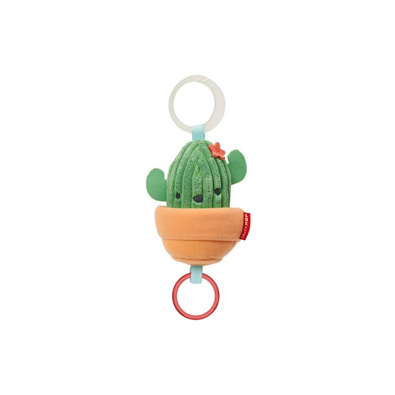 Skip Hop Baby Stroller Toy, Farmstand Grow & Play Jitter, Cactus