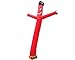 Air Tube Dancing House Sign Walker Fly Dancer Waving Puppet Man Inflatable Air Wind Flying 10Feet (Red)
