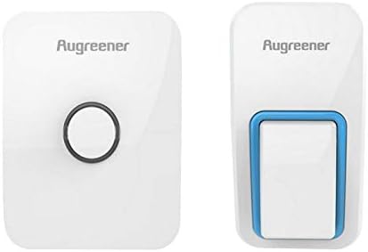 Battery-free Style Wireless (656Ft) Waterproof and Wide Temperature Doorbell for Hotel Villa Compound House(Don't need batteries)