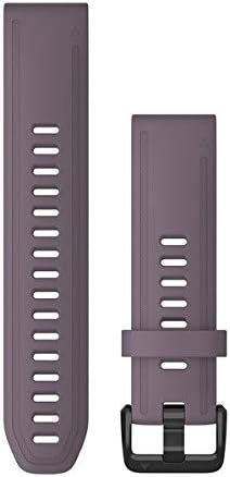Garmin QuickFit 20 Watch Bands - Purple Storm Silicone, 20mm
