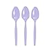 Amscan Big Party Pack Lavender Plastic Spoons - Pack of 100