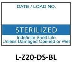 Labelex™ Sterilization Labels, Dual-Ply, Blue