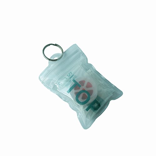 4-Pcspack-Cpr-Mask-With-Keychain-Cpr-Face-Shield-with-1-way-Valve-For-Cpr-First-Aid-Kit-Yellow