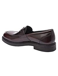 Allonsi - Loafer formal de piel auténtica para hombre
