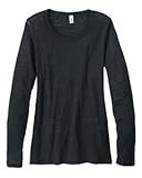 Bella Ladies' 3.1 oz. Gretchen Burnout Long-Sleeve T-Shirt 8650