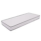 Primavera - Colchón para cama, poliuretano, 80 x 190 cm altura 14, color blanco