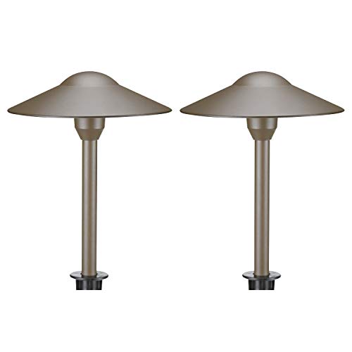 Lumina Low Voltage Landscape Lighting CastAluminum Outdoor Path and
