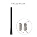 WMPHE Universal Car Radio (7-inch) Antenna Short Flexible Rubber Antenna Compatible for Ford, Chevrolet, Dodge, Toyota, Honda, Volkswagen Easy Installation, Designed for Optimized FM/AM Reception