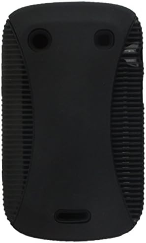 MyBat Rubberized Mixy Phone Protector Cover for Blackberry Bold 9930 - Retail Packaging - Black