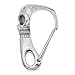 Towashine Skull Key Clasp Clips Carabiner Stainless Steel Car Biker Keychain 1pcs
