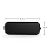 DOSS Pie Portable Bluetooth speakers,Ultra Slim Pocket-Sized Portable Wireless Stereo Speakers with Dual Drivers,4W output,Built-in Rechargeable battery,handsfree,3.5mm line-in support[black]