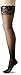 Dreamgirl Women's Plus-Size Silicone Lace Top Thigh-High
