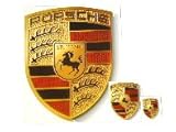 New Genuine OEM Porsche WAP013002 Sticker Crest (65Mm X 53Mm Stick On Logo) Z De