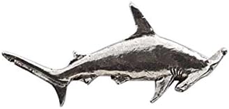 Hammerhead Shark ~ Lapel Pin/Brooch ~ S118,SC118,SP118