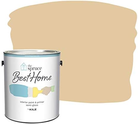 The Spruce Best Home by KILZ Interior Paint & Primer in One, Sundream, Semi Gloss, 1 Gallon