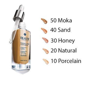 Rilastil Maquillage Fondotinta In Siero Idratante SPF15 Colore 20 Natural 30 ml