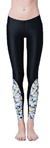 ARGO-Womens-UPF-50-Three-Leaf-Water-Swim-Surf-Leggings ARGO-Womens-UPF-50-Three-Leaf-Water-Swim-Surf-Leggings