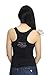 Harley-Davidson Womens Lacey G Willie G Skull Lace Panel Black Tank