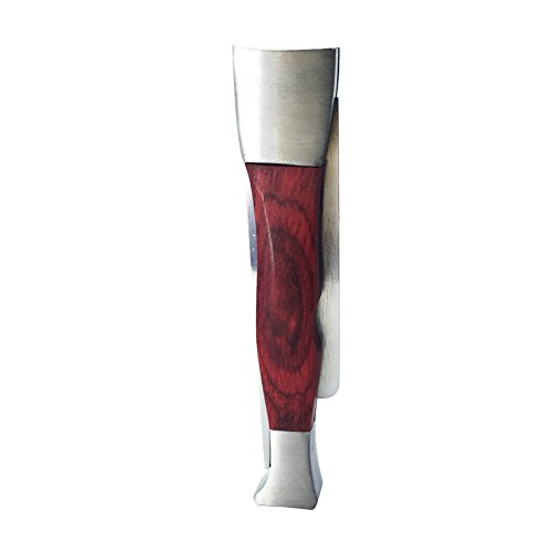FULUSHOU 3 in 1 Stainless Steel And Rosewood Tobacco Pipe Smoke Knife Scraper Nozzle Cleaner Tamper