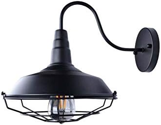 Towero Pot wall lamp - American wall lamp retro industrial wind lamp cover with net wall lamp