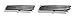 APS Compatible with Chevy Silverado 1500 2500 HD 3500 2003-2006 & 07 Classic & 02-06 Avalanche Without Body Cladding Top Bumper Chrome Billet Front Grill Grille Insert C85302A