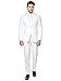 OppoSuits Men's White Knight - Party Costume Suit, 40