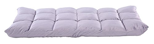 Focux Home Adjustable Folding Lazy Sofa Relax Floor Chair & Gaming Chair Floor Cushion Multiangle Couch Beds for Midday Rest/Watching TV/ Gaming/Nap (Grey)