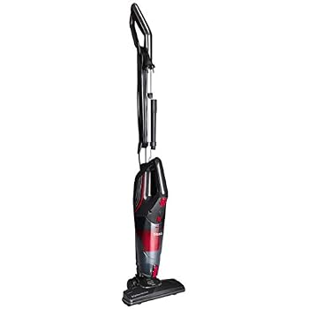 Dibea 2 In 1 Corded Upright Stick Handheld Vacuum Cleaner 18kpa Strong Suction Multi Layer Hepa 1l Dust Bin Five Height Adjustment Settings For