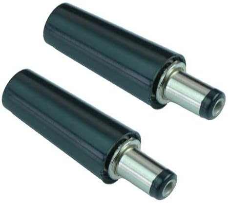 Switch Electronics 2.5x5.5mm DC Male Barrel Power Plug 2 Pack